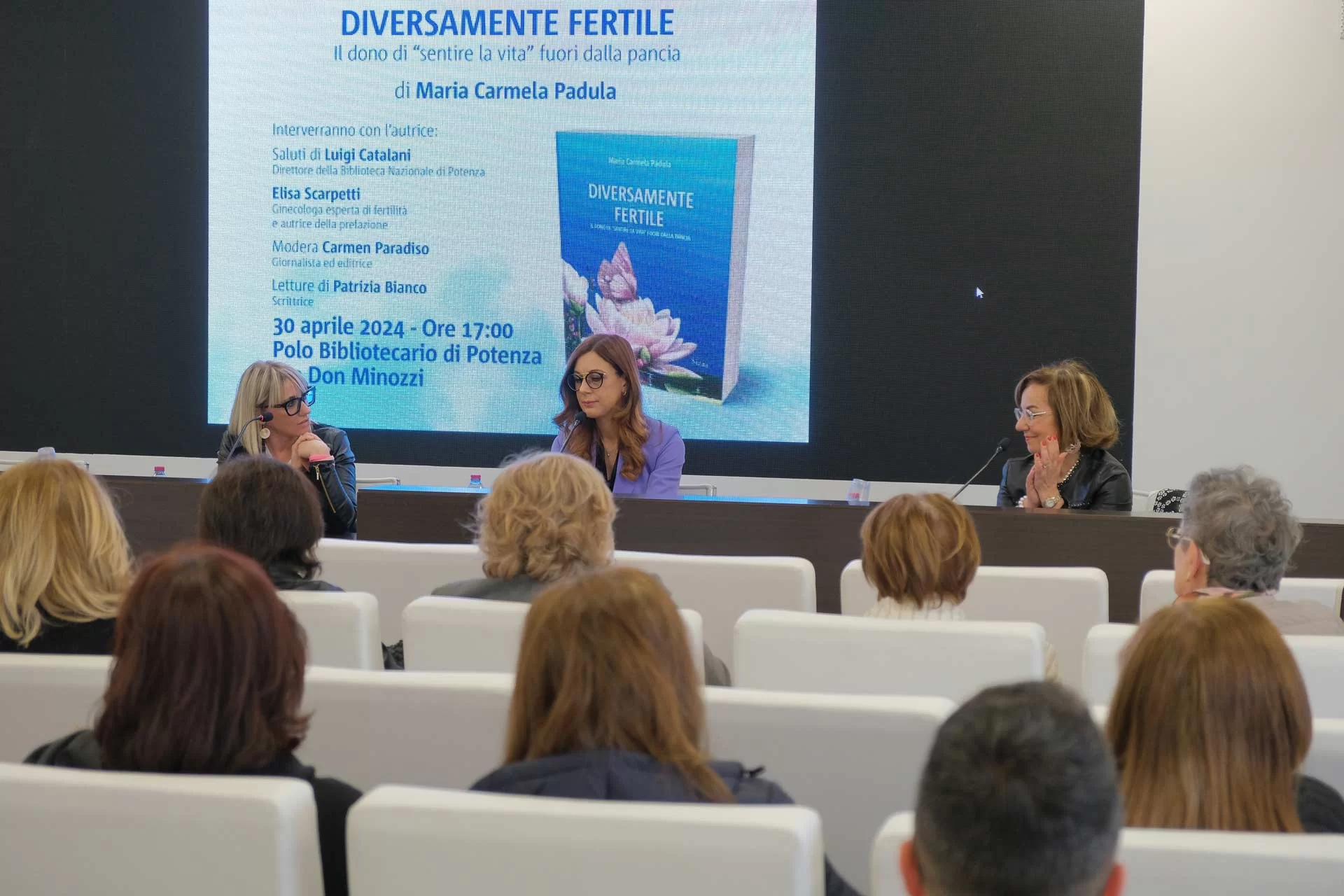 Maria Padula, Diversamente fertile