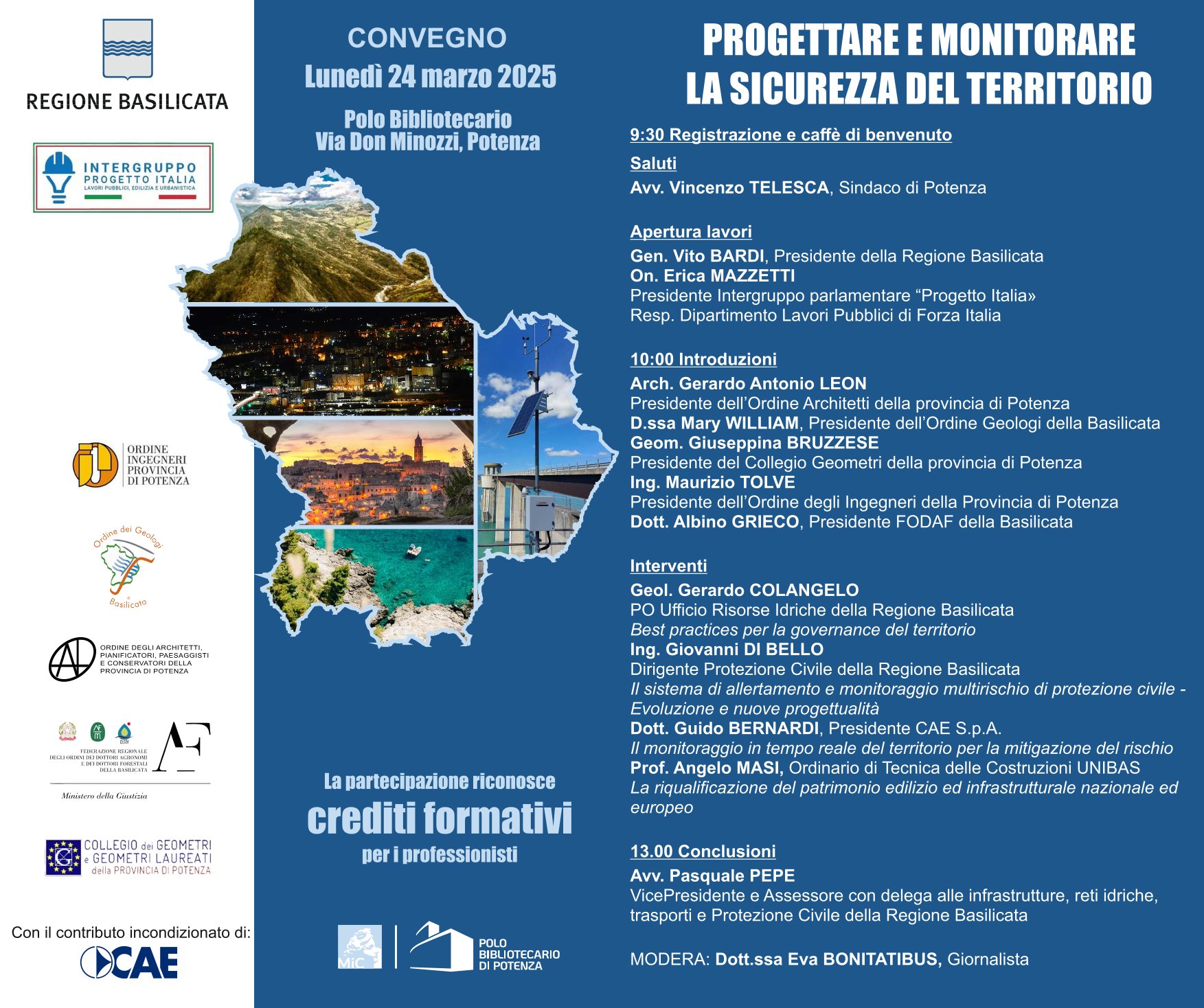 Progettare e monitorare la sicurezza del territorio