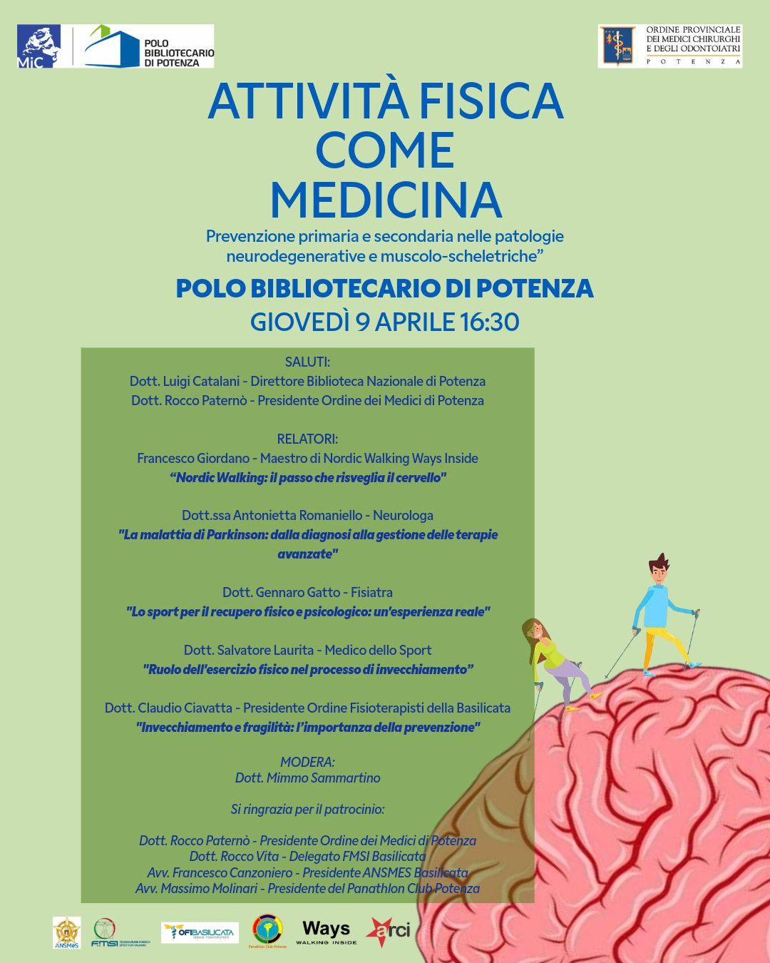 Attività fisica come medicina