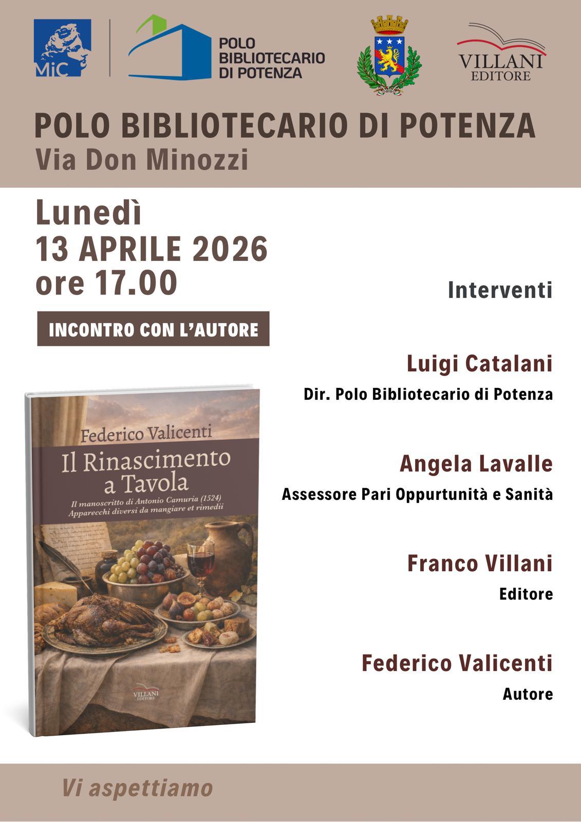 Il Rinascimento a Tavola - Federico Valicenti