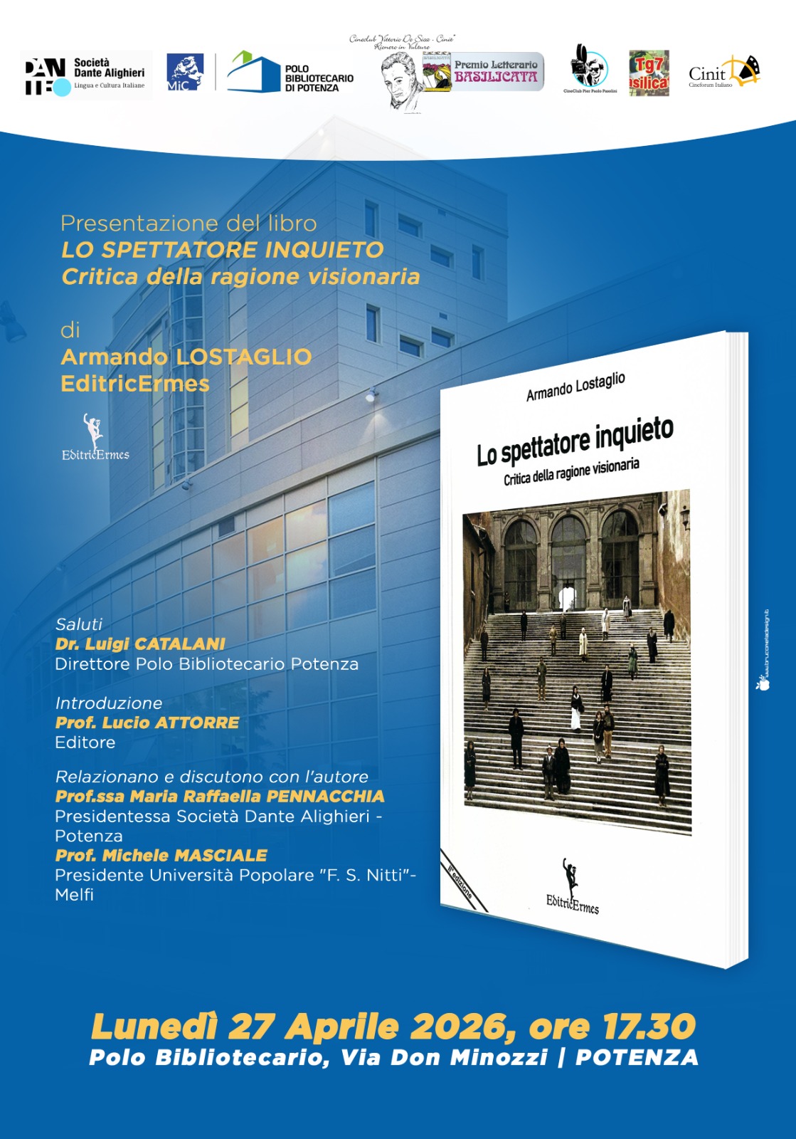 Lo spettatore inquieto - Armando Lostaglio