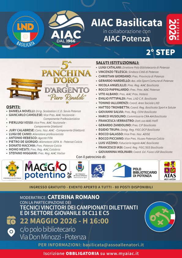 5° Panchina d'oro e d'argento