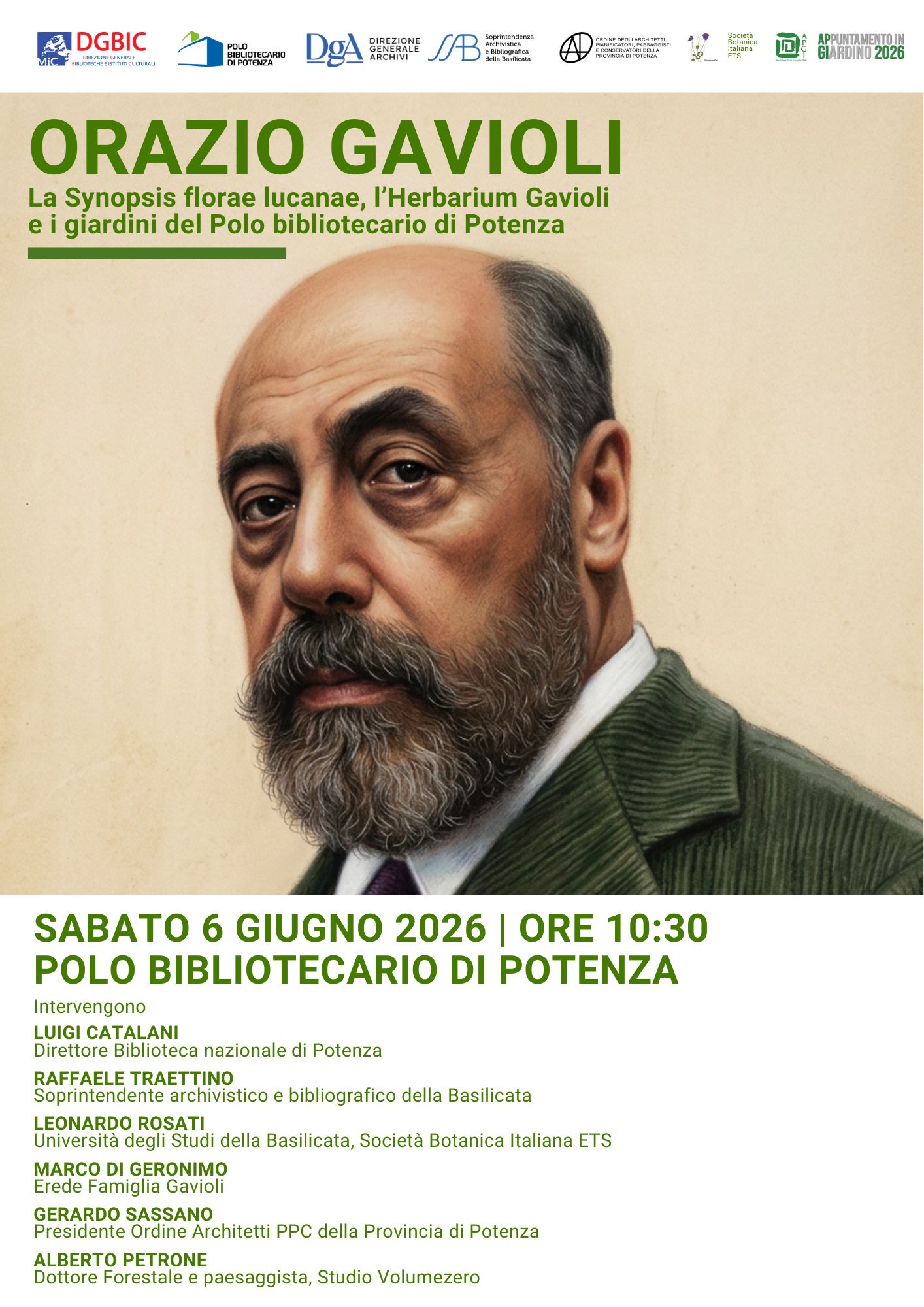 La synopsis florae lucanae - Orazio Gavioli