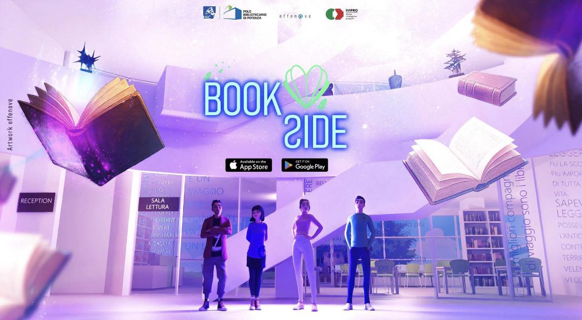 BOOK SIDE videogame per smartphone del Polo Bibliotecario di Potenza
