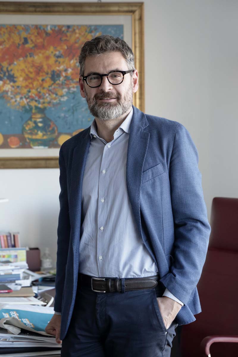 Luigi Catalani, direttore Polo bibliotecario di Potenza (foto Salvatore Laurenzana / Vertigo coop)